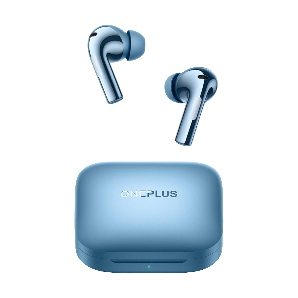 OnePlus Buds 3, Splendid Blue, Deep Bass, Anc, Immersive Sound, In Ear, Up To 44 Hour Playtime With Charging Case, Bluetooth 5.3.         ⭐⭐⭐⭐⭐ (4.9/5)