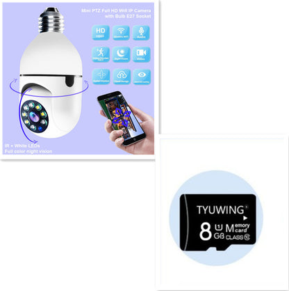 WiFi CAMERA 1080P Bulb 4X Zoom Camera E27 Home 5GWiFi Alarm Monitor.  ⭐⭐⭐⭐⭐(4.9/5)